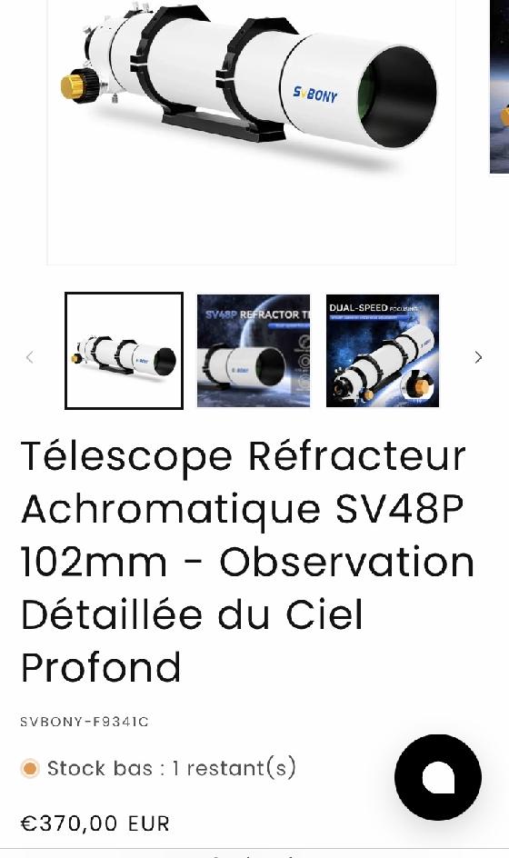 SVBONY SV48P 102 F6,5