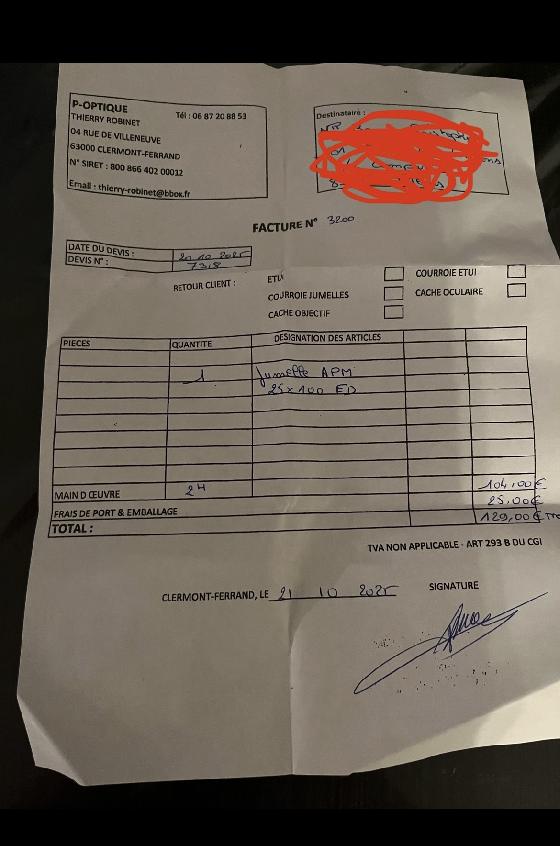 JUMELLES APM 25x100ED