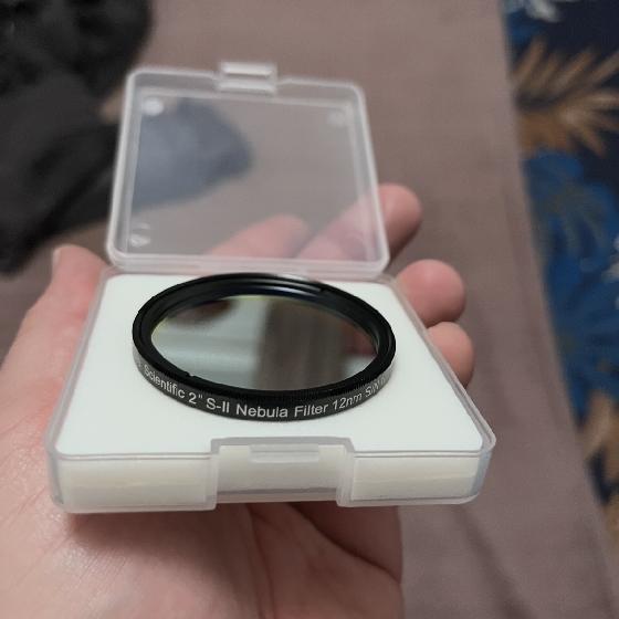 Filtre pour nébuleuse S-II 2'' EXPLORE SCIENTIFIC 12 nm