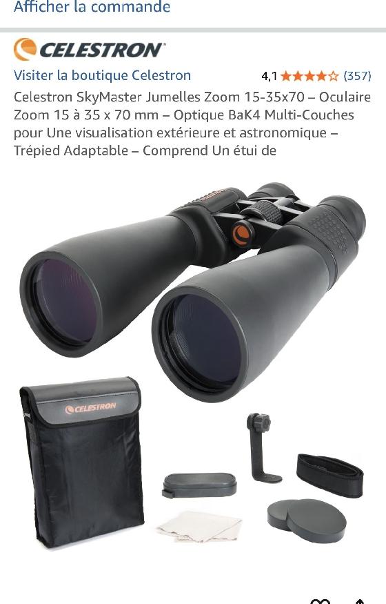 JUMELLES CELESTRON 15-35x70