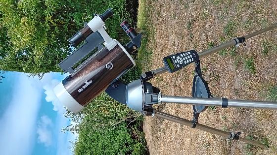 lots : Maksutov 127/1500 mm et Dobson 203/1200 mm