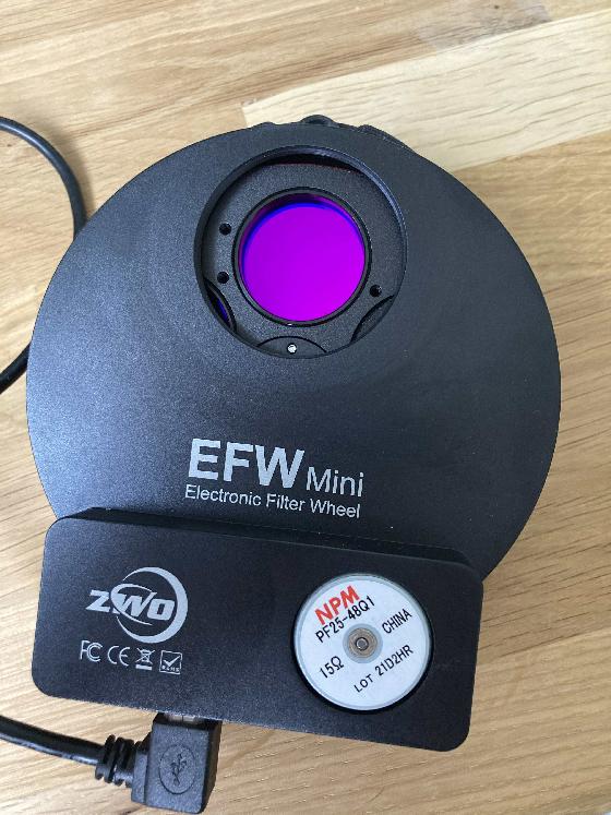 EFW Mini ZWO roue à filtre