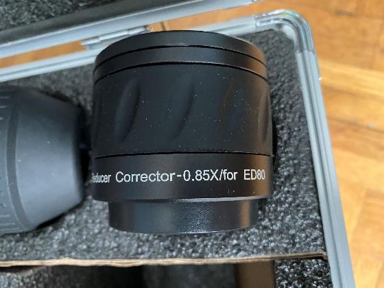 Skywatcher 80ED DS + correcteur