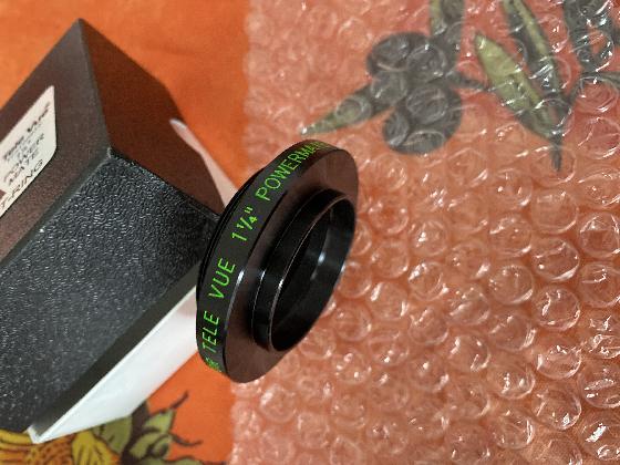 Barlow powermate 5 fois avec adaptateur photo televue 