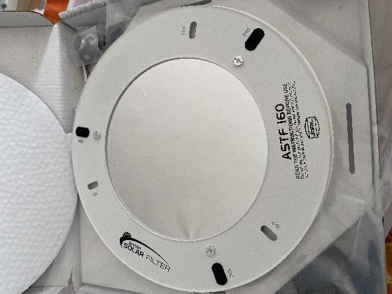 Filtre solaire baader 