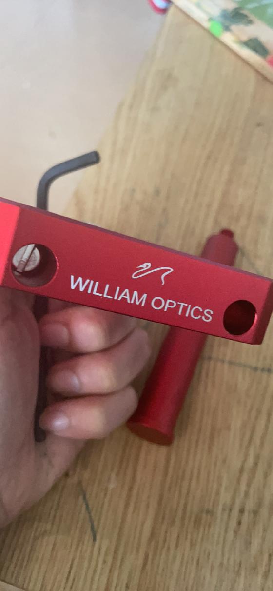 Table équatoriale et les options 