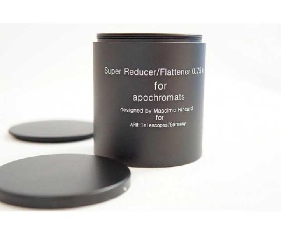 Riccardi 0.75x APO Reducer and Flattener with M63x1 Thread