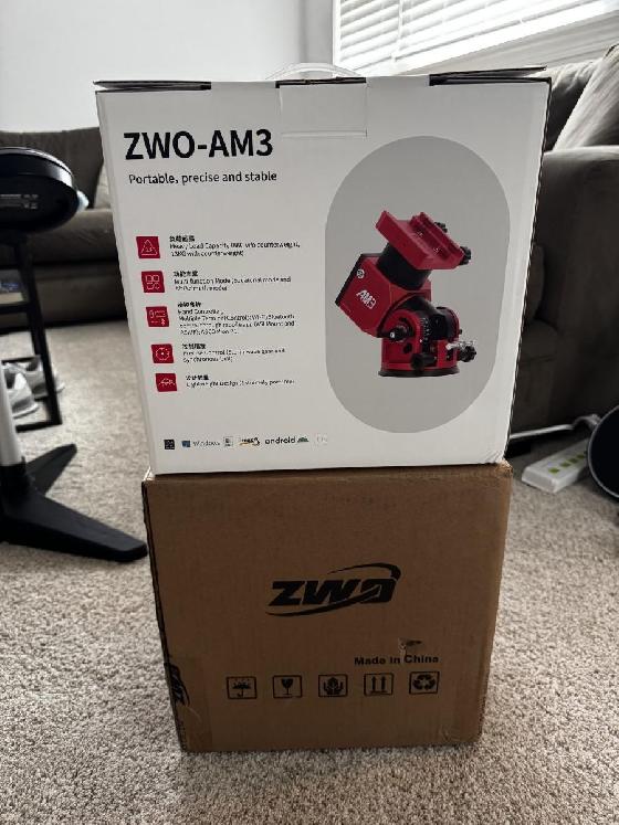 ZWO AM3 avec trépied