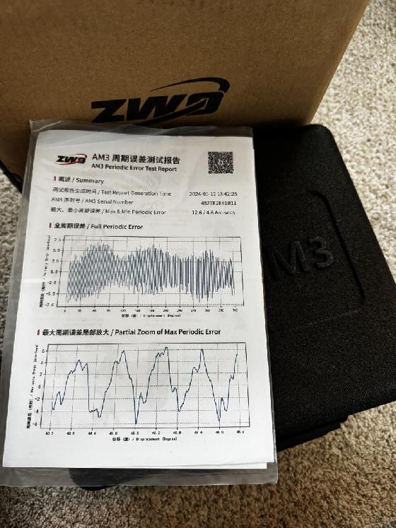 ZWO AM3 avec trépied