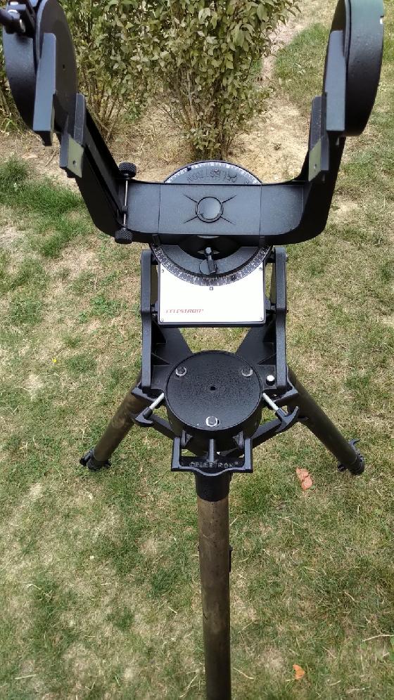 Monture à fourche C8 motorisée