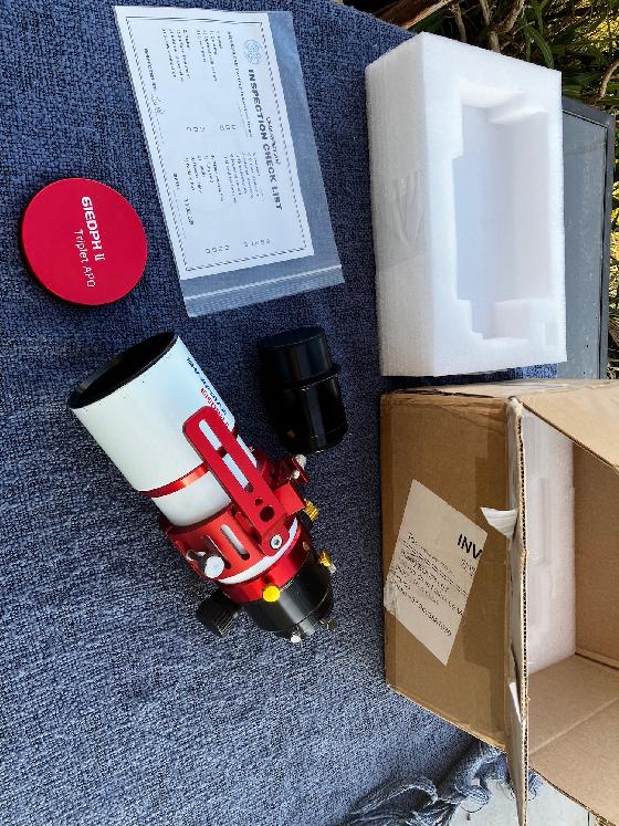 Sharpstar 61 EDPH II avec réducteur