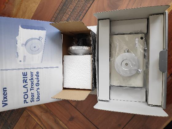 Star tracker Vixen Polarie + lunette de visée polaire 
