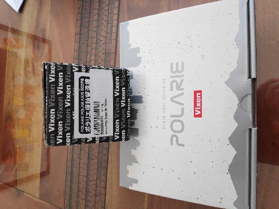 Star tracker Vixen Polarie + lunette de visée polaire 