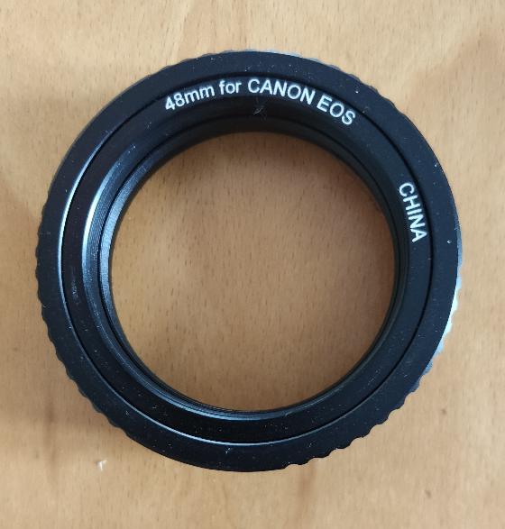 Canon 1100d défiltré partiel