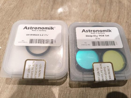 Filtres LRVB Astronomik 