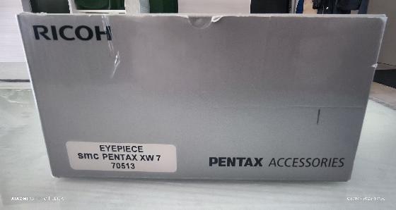 Vends oculaires Pentax xw7 5 et 7 