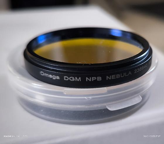 Vds 2 filtre omega DGM NPB nebula 