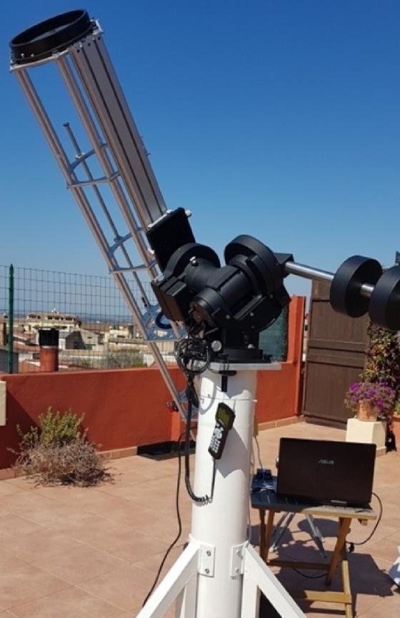 Solar refractor 228mm F8 truss tube