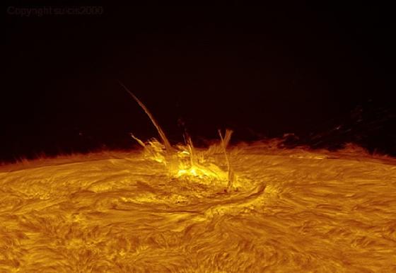 Réfracteur solaire 228mm F8 + Daystar Quark Chromosphere V.