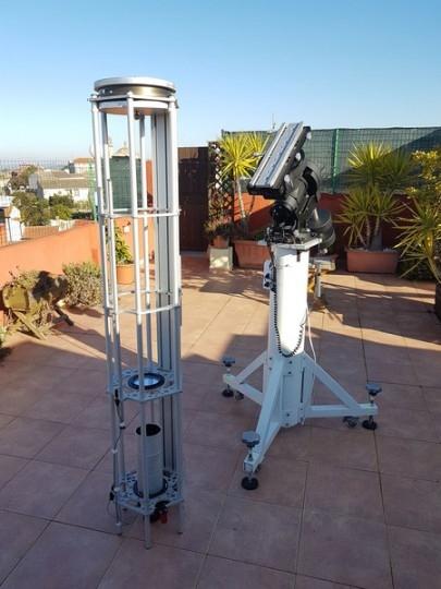 Réfracteur solaire 9" (228 mm) F8 (1824 mm) 