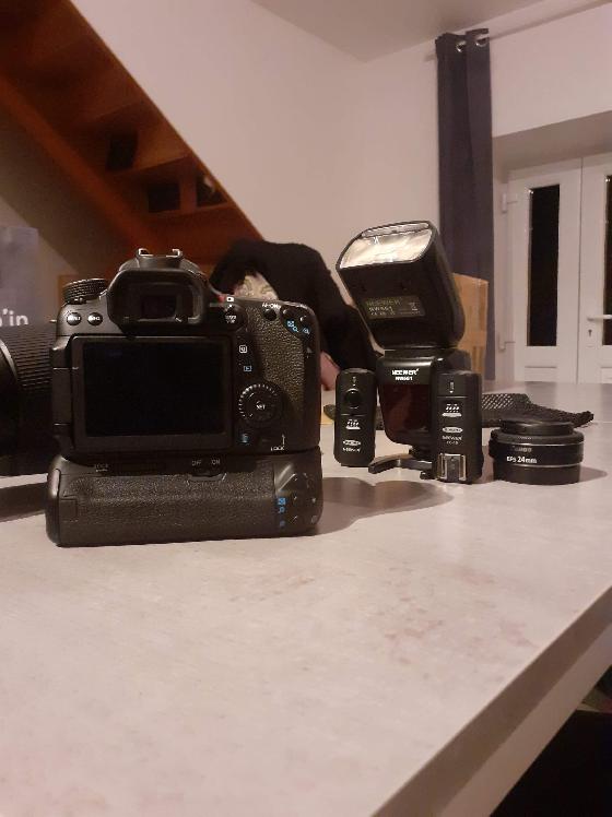 Canon 70D Defiltré partiel 