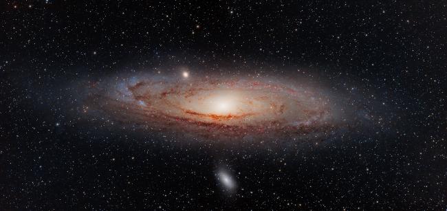 La galaxie d'Andromède