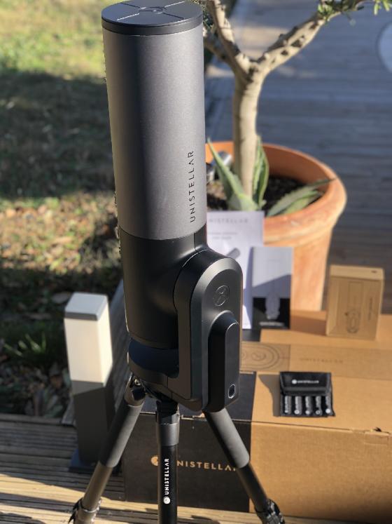 Unistellar eQuinox + 2 filtres anti-pollution L-eXtreme & L-eNhance