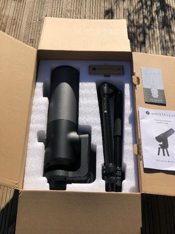 Unistellar eQuinox + 2 filtres anti-pollution L-eXtreme & L-eNhance