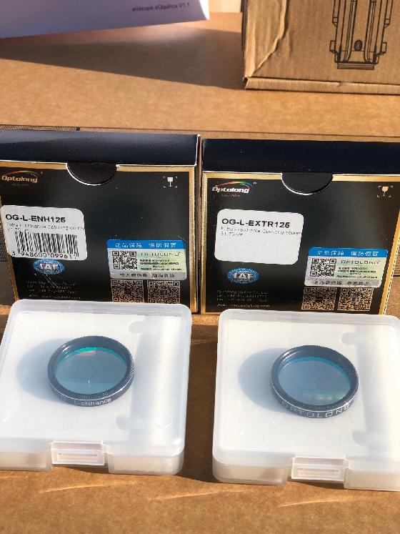 2 filtres L-eXtreme & L-eNhance Optolong