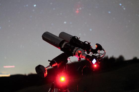 Setup 80ED+Oroin Sirius proGoto + autoguidage