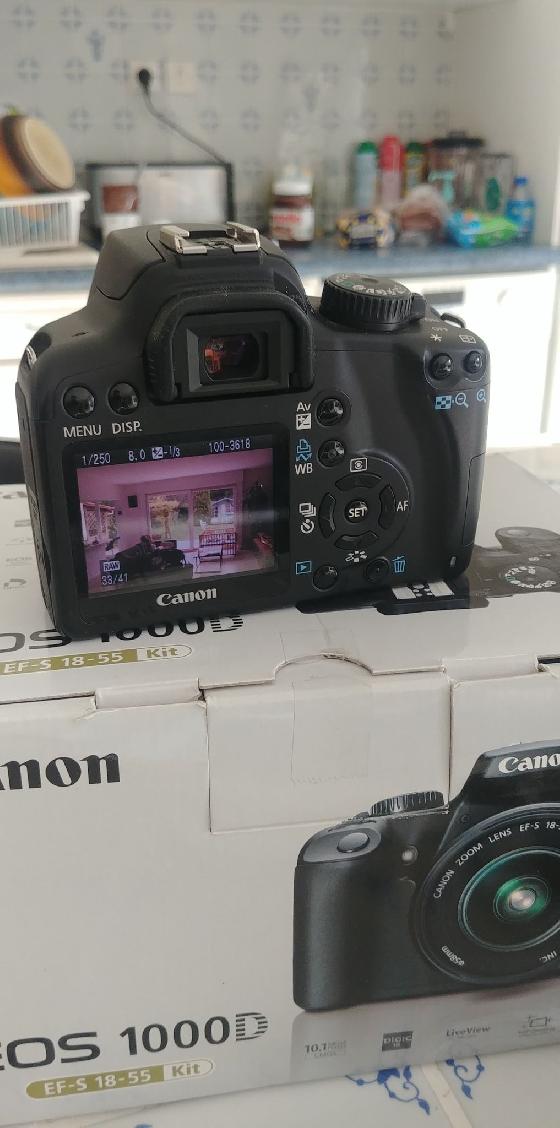 Canon 1000D défiltré + accessoires