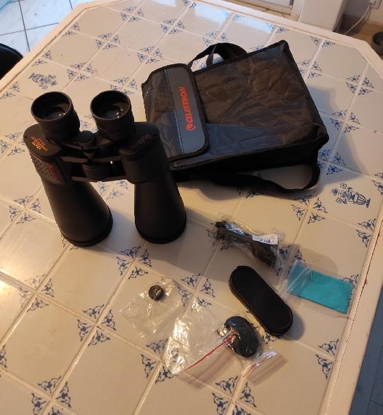 Jumelles 15x70 neuves celestron