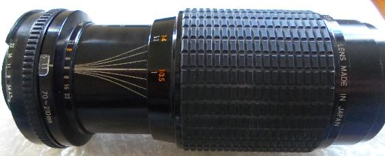 Objectif SIGMA zoom K II f=70~210mm (1:4.5)