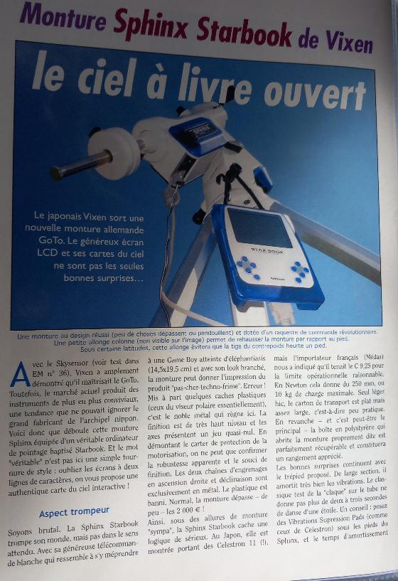 Vixen Sphinx SXW StarBook