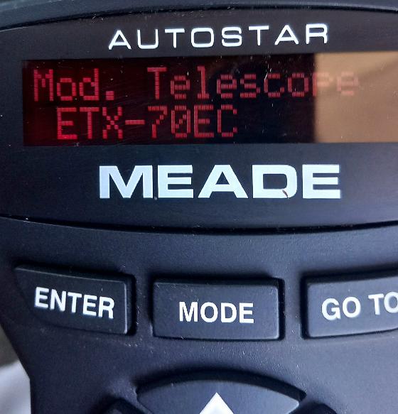 Meade Autostar Raquette