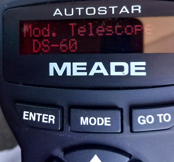 Meade Autostar Raquette
