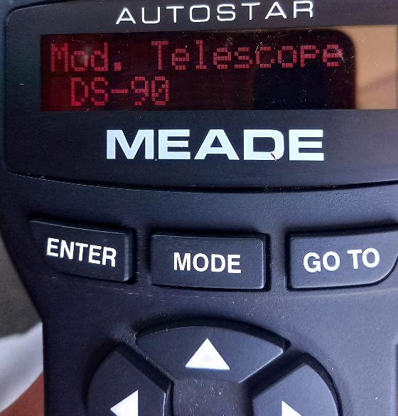 Meade Autostar Raquette
