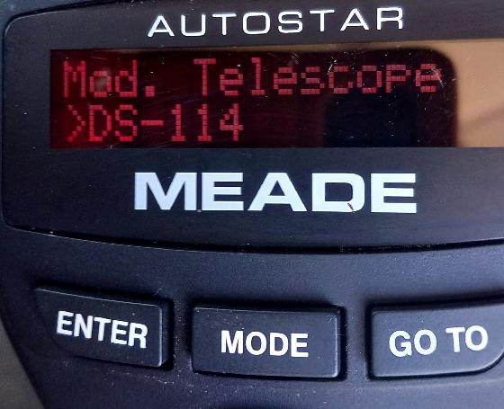 Meade Autostar Raquette