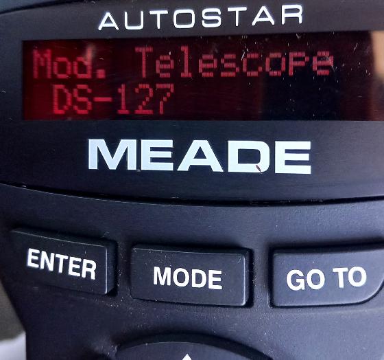 Meade Autostar Raquette