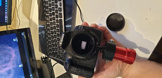 Canon EOS 1200D Refiltré Baader + Diviseur Optique EOS