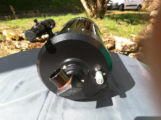 C8 année 2000 et sa monture équatoriale 