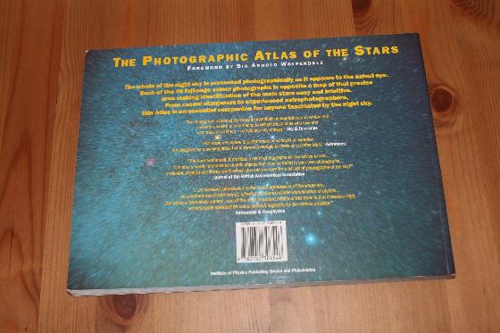 The Photographic Atlas of the Stars H J P Arnold, P Doherty, P Moore  anglais