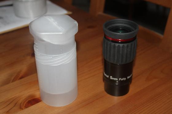 Omegon Oculaire Redline SW 5mm coulant 31,75 mm / 50,8 mm