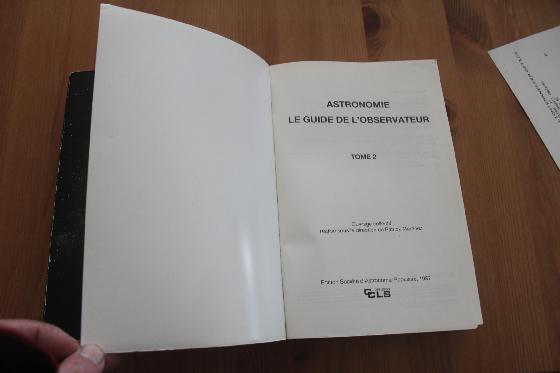 Astronomie Le guide de l'observateur En 2 volumes Ouvrage collectif sous la direction de Patrick Martinez 