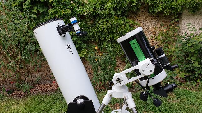 Papa et le fiston : Dobson 300 & Mak 150