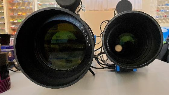 Lunette doublet apo TS 102 f/7 verre FPL-53 et Lanthane