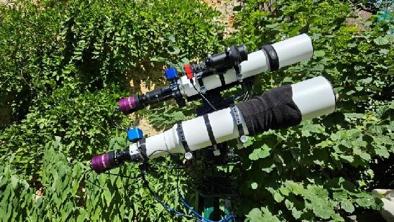 Lunette triplet apo TS 130 f/7 verre FPL-53 Ohara