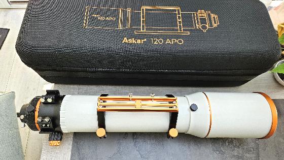 Lunette Askar 120 Apo quasi pas servi