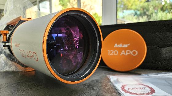 Lunette Askar 120 Apo quasi pas servi