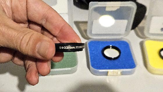 Filtres Astronomik SHO 6nm